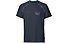 Vaude Skomer Print - T-Shirt trekking - uomo, Blue