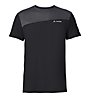 Vaude Sveit Shirt Herren Wandershirt kurzärmelig, Black/Grey