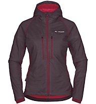 Vaude Bormio - giacca con cappuccio sci alpinismo - donna, Red