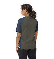 Vaude W Moab Pro - maglia MTB - donna, Dark Green/Blue