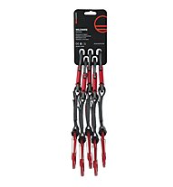 Wild Country Hybrid Sport Draw 5 Pack - Express-Sets 5er Pack, Grey/Red / 12 cm