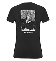 Wild Country Stamina W - T-shirt - donna, Black/White