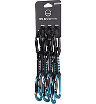 Wild Country Wildsport 6x12cm - set rinvii, Black/Light Blue