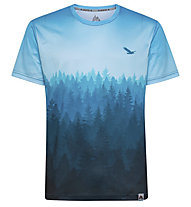 Wild Tee Forest - Trailrunningshirt - Herren, Light Blue