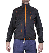 Wild Tee Lava - giacca trail running - uomo, Black/Orange