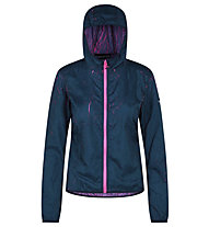 Wild Tee Lava W - giacca con cappuccio trail running - donna, Blue/Fucsia