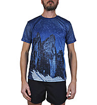 Wild Tee Tre Cime di Lavaredo - Trailrunningshirt - Herren, Blue
