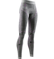 X-Bionic Apani 4.0 Merino - calzamaglia - donna, Grey/Violet