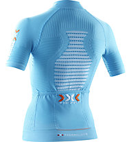 X-Bionic Effektor Biking Powershirt - maglia bici - donna, Blue/White