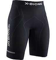 X-Bionic The Trick G2 Run - pantaloncini running - donna, Black/White