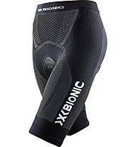 X-Bionic The Trick - pantaloni bici - donna, Black/Grey