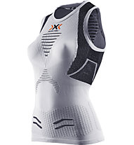 X-Bionic The Trick - ärmelloses Laufshirt - Damen, Black/White