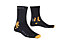X-Socks Winter Biking - Calzini Corti, Black/Orange