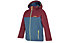Ziener Afelix - giacca da sci - bambino, Blue/Dark Red