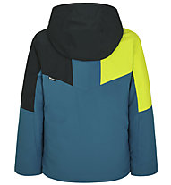 Ziener Antax - giacca da sci - bambino, Blue/Yellow/Black