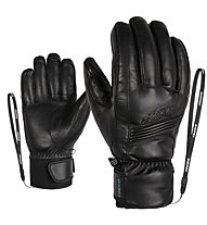 Ziener Kildara AS PR Leather - guanti da sci - donna, Black